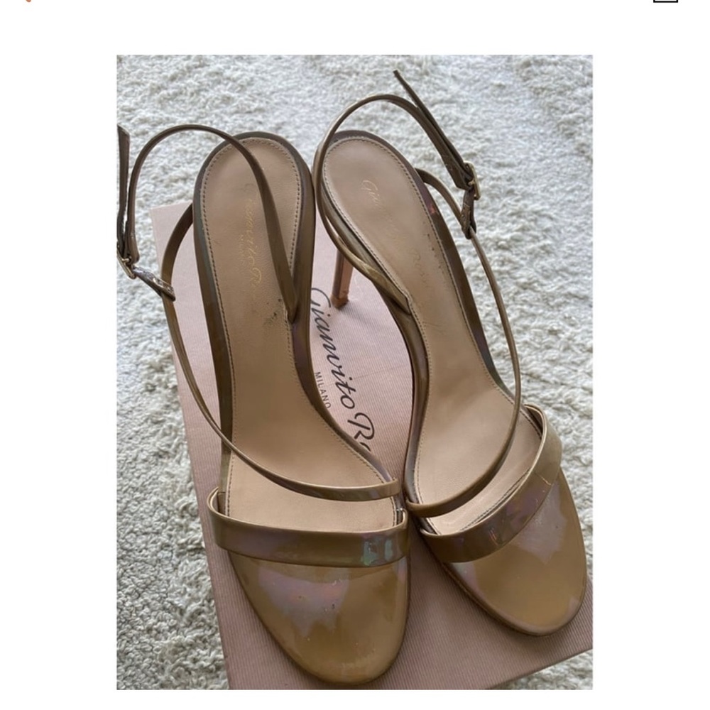 Gianvito Rossi Milano Rose 85mm Patent